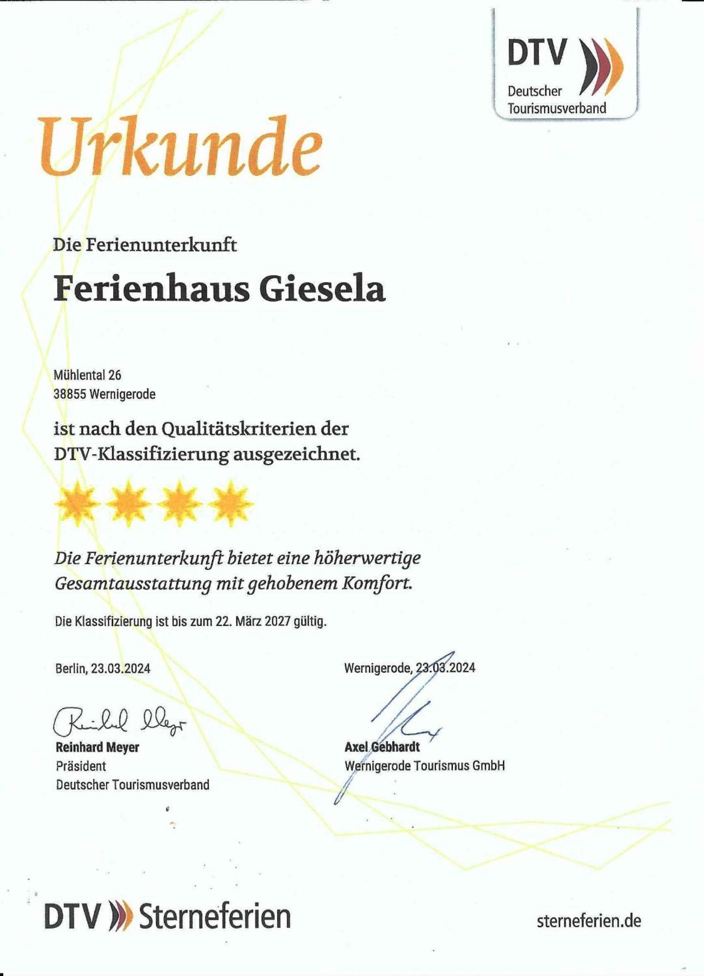Ferienhaus Giesela **** Wernigerode Exterior photo
